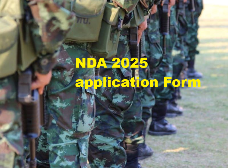 NDA 2025 application form Apply OnlineI Top Best Job Indian army