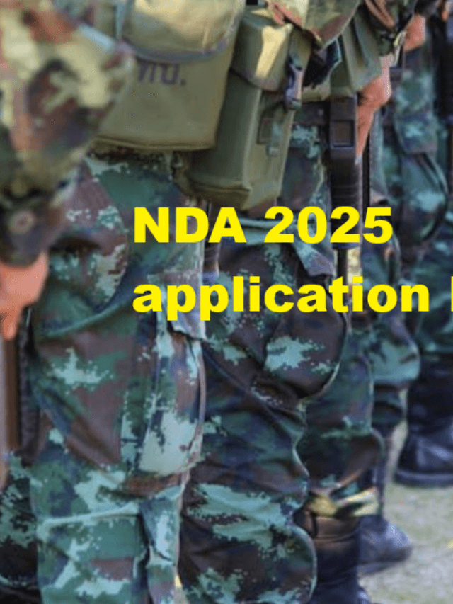 NDA 2025 applications are now open